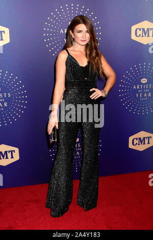 Nashville, Tennessee, USA. 16th Oct, 2019. Tenille Townes. 2019 CMT Artist of the Year at Schermerhorn Symphony Center. Photo Credit: Dara-Michelle Farr/AdMedia/MediaPunch Credit: MediaPunch Inc/Alamy Live News Stock Photo