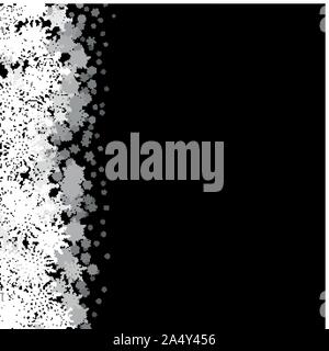 Rectangular frame with small snowflakes Stock Vector Image & Art - Alamy