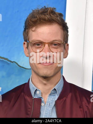 October 16, 2019, Hollywood, California, USA: Barrett Foa arrives for the premiere of Netflixâ€™s â€˜Living With Yourself at the Arclight Cinemas. (Credit Image: © Lisa O'Connor/ZUMA Wire) Stock Photo