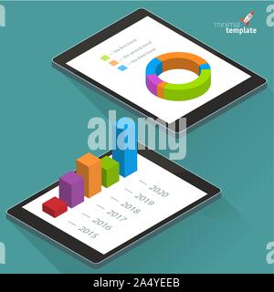 tablett computer vector design elements Stock Vector