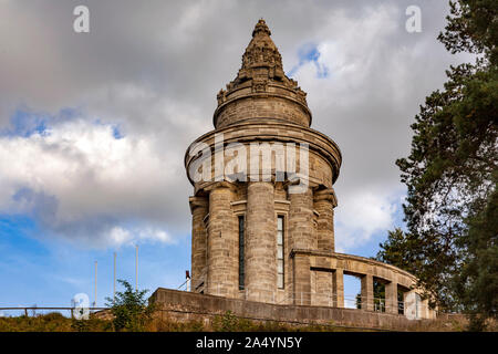 Burschenschaftsdenkmal (Fraternity monument) in the south of Eisenach on the Gopelskuppe Stock Photo