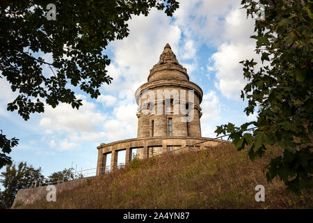 Burschenschaftsdenkmal (Fraternity monument) in the south of Eisenach on the Gopelskuppe Stock Photo