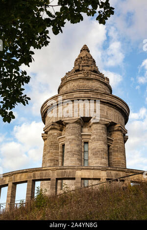 Burschenschaftsdenkmal (Fraternity monument) in the south of Eisenach on the Gopelskuppe Stock Photo