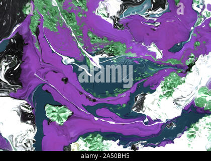 Abstract painting colorful on canvas background texture. Multicolor for creative graphic design. Stock Photo