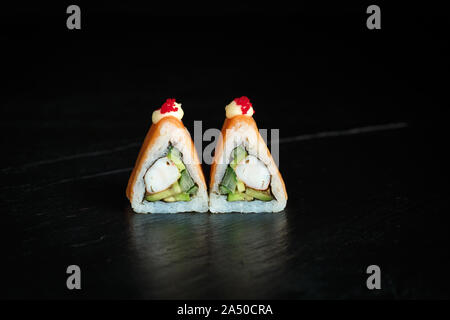 Fuji Sushi Rolls Stock Photo Alamy