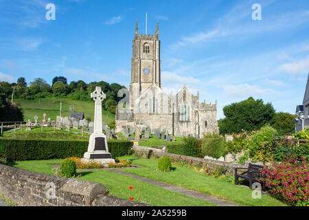 Church of St Peter ad Vincula, Church Street, Combe Martin, Devon, England, United Kingdom Stock Photo