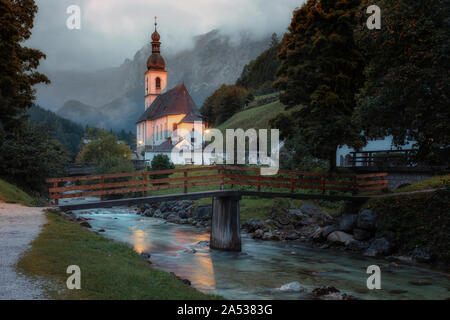 Ramsau bei Berchtesgaden, Bavaria, Germany, Europe Stock Photo