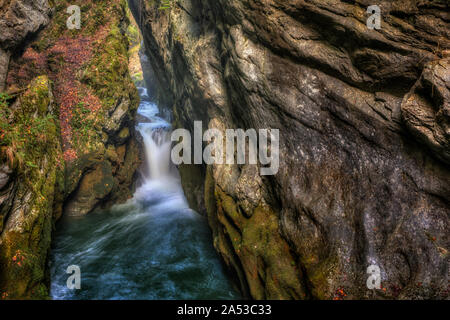 Gorges de l'Areuse, Noirague, Neuchatel, Switzerland, Europe Stock Photo