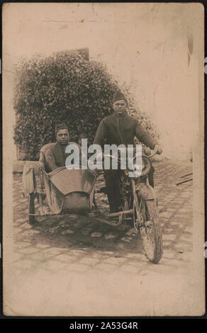 Two unidentified African American soldiers in Union sergeant's uniforms ...