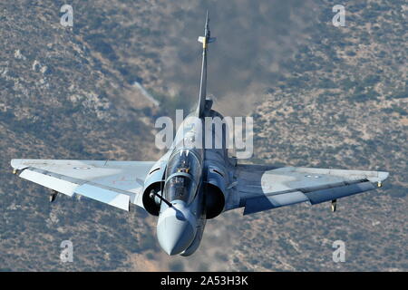 DASSAULT MIRAGE 2000-5BG OF 331 SQUADRON GREEK AIR FORCE. Stock Photo