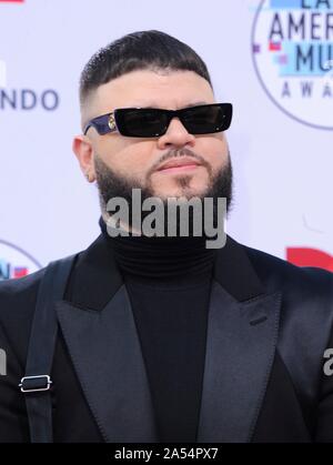 Los Angeles, CA. 17th Oct, 2019. Farruko at arrivals for 2019 Latin American Music Awards, The Dolby Theatre at Hollywood and Highland Center, Los Angeles, CA October 17, 2019. Credit: Elizabeth Goodenough/Everett Collection/Alamy Live News Stock Photo