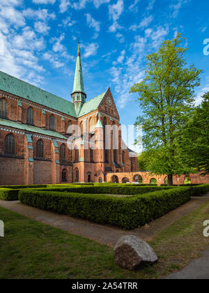 View to the minster in Bad Doberan, Germany. Stock Photo