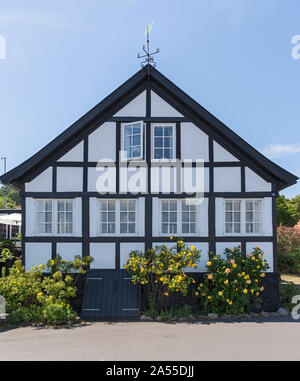 Bornholm Gudhjem Fachwerkhaus Stock Photo 332597977 Alamy