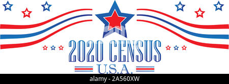 2020 Census United States of America Stock Photo