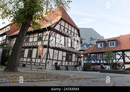 Museum Schiefes Haus, Wernigerode, Harz, Saxony-Anhalt ...