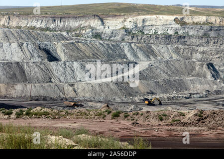 Coal Mine in Wyoming's Powder River Basin Stock Photo - Alamy