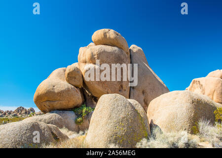 Monzogranite Formation. Stock Photo