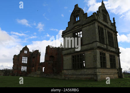 ruin castle, shrewsburry 2018 Stock Photo