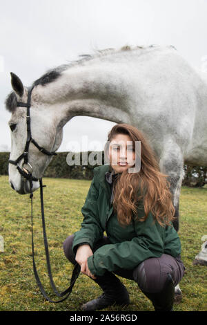 Sophie, horse portrait, 2018 3 Stock Photo