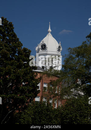 View of the historic Monroe County Courthouse, Monroeville, Alabama Stock Photo