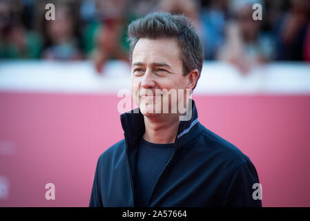 Rome, Italy. 18th Oct 2019. Edwart Norton attends the red carpet during the 14th Rome Film Fest at Auditorium Parco Della Musica on 18 October 2019. Stock Photo