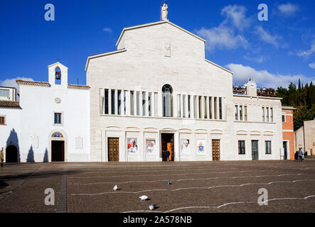 Italy Apulia San Giovanni Rotondo (FG): Church of  Santa Maria delle Grazie Stock Photo