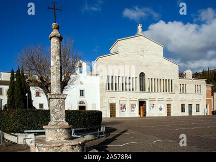 Italy Apulia San Giovanni Rotondo (FG): Church of  Santa Maria delle Grazie Stock Photo