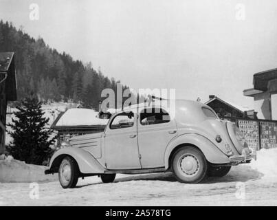 1947 Ford V8 Pilot. Stock Photo