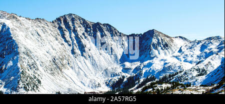 Loveland Pass Above Summit County Colorado Stock Photo