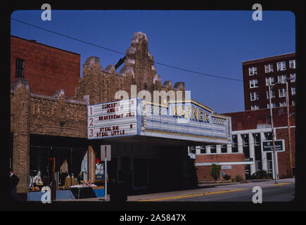 Warner Theater, Morgantown, West Virginia Stock Photo