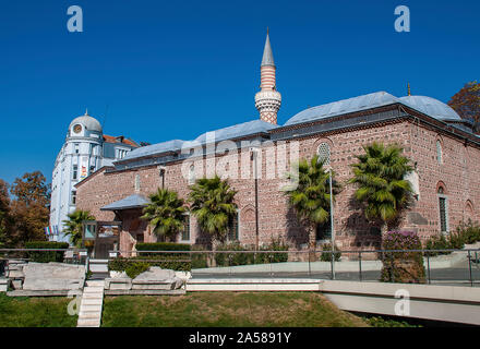 The Dzhumaya Mosque in Plovdiv, Bulgaria Stock Photo