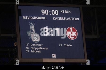 Duisburg Deutschland 18th Oct 2019 Firo 18 10 2019 Football