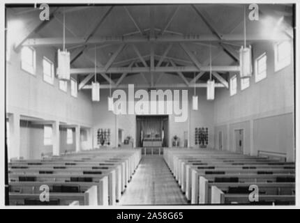 U.S. Naval Hospital Chapel, St. Albans, Long Island, New York. Stock Photo