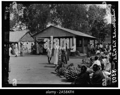 Uganda. From Hoima to Fort Portal. The native market Stock Photo