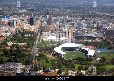 Aerial view of Adelaide South Australia Stock Photo