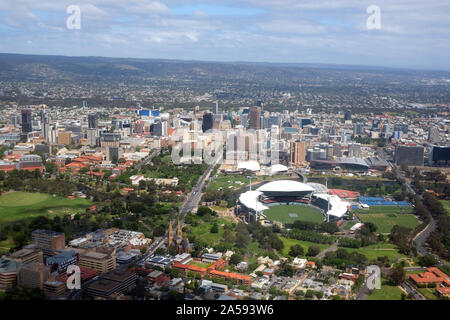 Aerial view of Adelaide South Australia Stock Photo