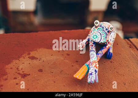 An Alebrije which is a mexican folk art in Oaxaca Stock Photo
