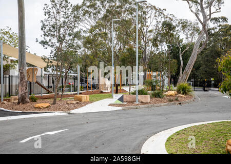 Grounds of Lindfield learning village school in North Sydney,Australia Stock Photo