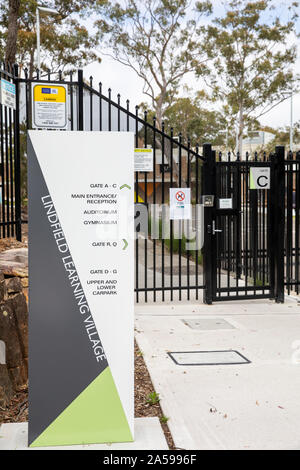 Lindfield learning village in Sydney, a Sydney government primary school in Lindfield,Australia Stock Photo