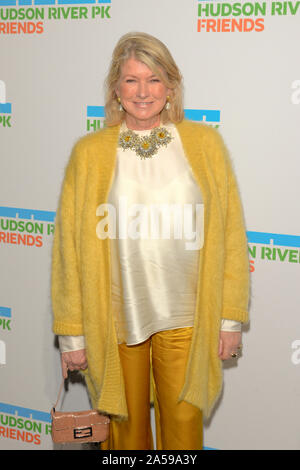 New York, United States. 18th Oct, 2019. Martha Stewart attends the 2019 Hudson River Park Gala at Cipriani South Street in New York City. Credit: SOPA Images Limited/Alamy Live News Stock Photo
