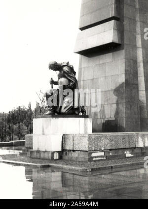 View of the Soviet War Memorial in Treptower Park, Berlin, taken in 1955