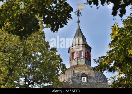 siegen upper castle historic city siegen germany Stock Photo