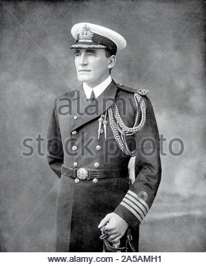 Admiral of the Fleet Sir Reginald Yorke Tyrwhitt, 1st Baronet, 1870 – 1951, was a British Royal Navy officer, vintage photograph from early 1900s Stock Photo