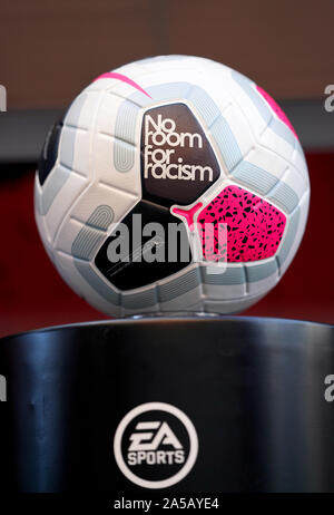 premier league no room for racism ball