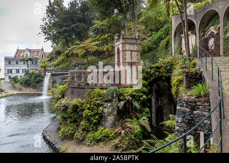 Monte Palace Tropical Garden, Funchal, Madeira Island, Portugal Stock Photo