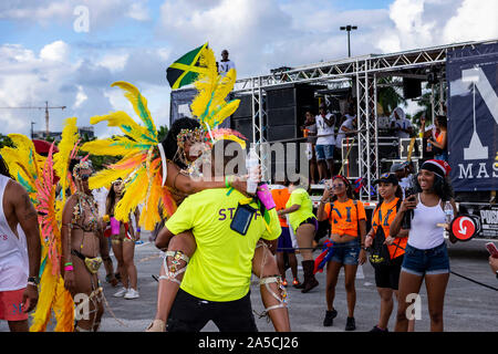 Carnival in Miami held at Miami Dade County grounds on the 13th of October 2019 Stock Photo