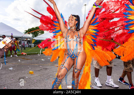 Carnival in Miami held at Miami Dade County grounds on the 13th of October 2019 Stock Photo