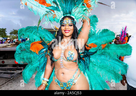 Carnival in Miami held at Miami Dade County grounds on the 13th of October 2019 Stock Photo