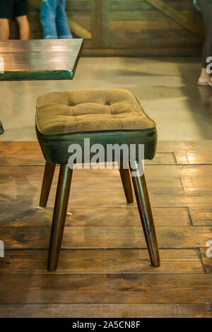 Chair seating. In a coffee shop. Stock Photo