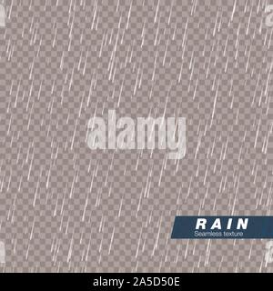 Rain drop effect. Rainfall texture isolated on transparent background ...